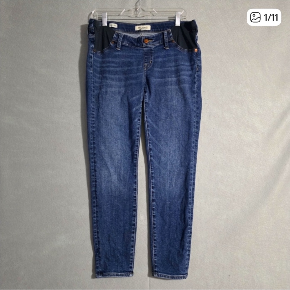 Madewell Womens Maternity Side Panel Skinny Jeans MB509 Size 30